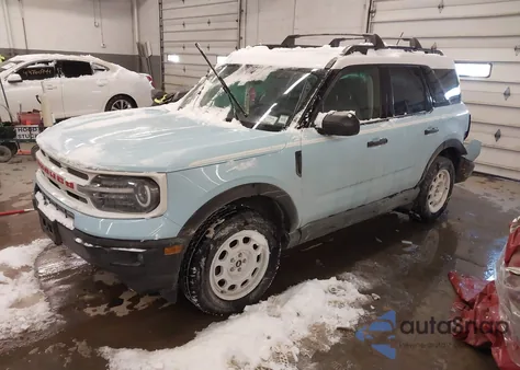 2023 Ford Bronco Sport Heritage z USA, uszkodzony, nr VIN 3FMCR9G68PRE17289